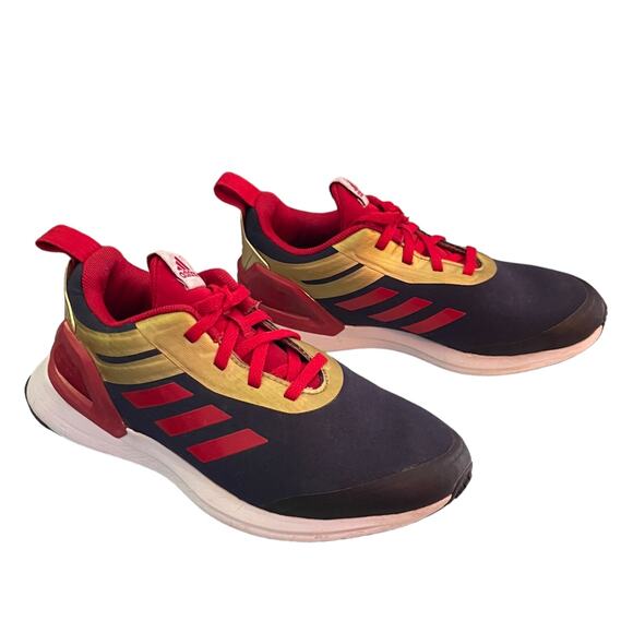 Adidas X Avengers Captain Marvel Rapidarun Sneakers Size 3 G27549 - Picture 2 of 10